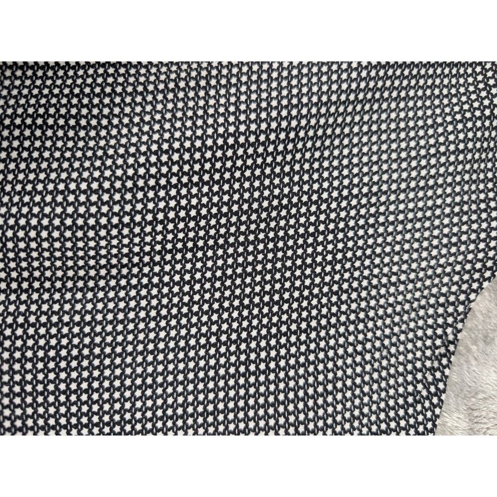 Joie Tunic Shirt Dress Womens M Black White Star Print Bell Sleeve Rayon Mini - Picture 6 of 11